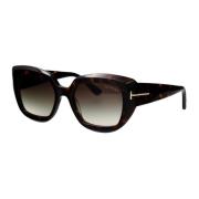 Tom Ford Stiliga solglasögon Ft1192/S Brown, Dam