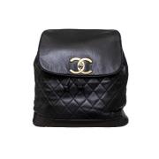 Chanel Vintage Pre-owned Laeder chanel-vskor Black, Dam