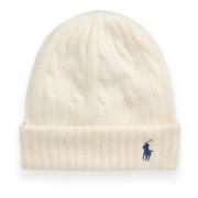 Polo Ralph Lauren Kashmir Kabel Mössa Beige, Dam