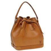 Louis Vuitton Vintage Pre-owned Laeder louis-vuitton-vskor Beige, Dam