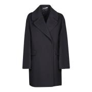 Tagliatore Damkläder Kappor Aw24 Black, Dam