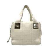 Chanel Vintage Pre-owned Laeder chanel-vskor Beige, Dam