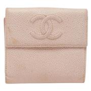 Chanel Vintage Pre-owned Laeder plnbcker Pink, Dam