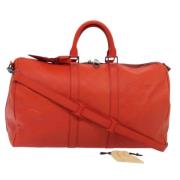 Louis Vuitton Vintage Pre-owned Laeder louis-vuitton-vskor Orange, Dam