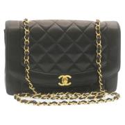 Chanel Vintage Pre-owned Laeder chanel-vskor Black, Dam