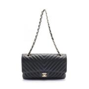 Chanel Vintage Pre-owned Laeder chanel-vskor Black, Dam