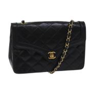 Chanel Vintage Pre-owned Laeder chanel-vskor Black, Dam