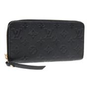 Louis Vuitton Vintage Pre-owned Laeder plnbcker Black, Dam