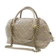 Chanel Vintage Pre-owned Laeder chanel-vskor Brown, Dam