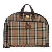 Burberry Vintage Pre-owned Canvas handvskor Brown, Dam