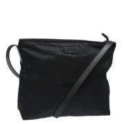 Gucci Vintage Pre-owned Canvas gucci-vskor Black, Dam