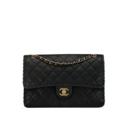 Chanel Vintage Pre-owned Laeder chanel-vskor Black, Dam