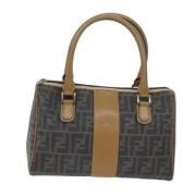 Fendi Vintage Pre-owned Canvas fendi-vskor Brown, Dam