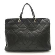 Chanel Vintage Pre-owned Laeder chanel-vskor Black, Dam