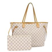 Louis Vuitton Vintage Pre-owned Canvas louis-vuitton-vskor Beige, Dam