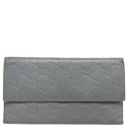 Gucci Vintage Pre-owned Laeder plnbcker Gray, Dam