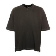 Represent Stilren Stepped Hem T-shirt Black, Herr