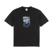 Polar Skate Co. Svart Bomull Rider Tee Vår/Sommar 2024 Black, Herr