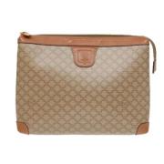 Celine Vintage Pre-owned Canvas kuvertvskor Beige, Dam