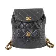 Chanel Vintage Pre-owned Laeder chanel-vskor Black, Dam