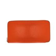 Hermès Vintage Pre-owned Laeder plnbcker Orange, Dam