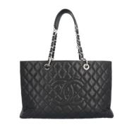 Chanel Vintage Pre-owned Laeder chanel-vskor Black, Dam