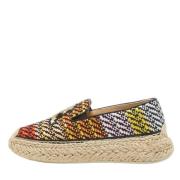 Christian Louboutin Pre-owned Pre-owned Raffia lgskor Multicolor, Dam