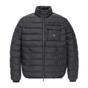 RefrigiWear Quiltad Svart Nylonjacka med Primaloft Black, Herr