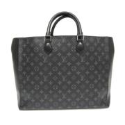 Louis Vuitton Vintage Pre-owned Tyg louis-vuitton-vskor Black, Dam