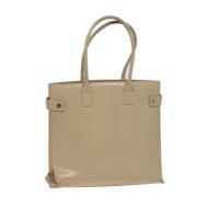 Gucci Vintage Pre-owned Tyg totevskor Beige, Dam