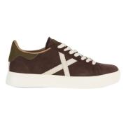 Munich Mocka Sneakers med snörning Brown, Herr