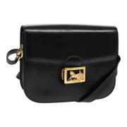 Celine Vintage Pre-owned Laeder axelremsvskor Black, Dam