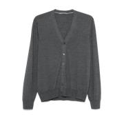 Corneliani Grå Sweatshirt Lyxig Stil Gray, Herr