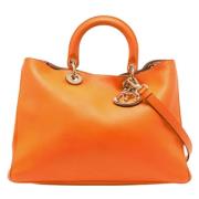 Dior Vintage Pre-owned Laeder totevskor Orange, Dam