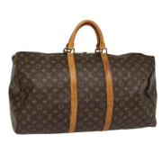 Louis Vuitton Vintage Pre-owned Canvas louis-vuitton-vskor Brown, Dam