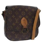 Louis Vuitton Vintage Pre-owned Canvas louis-vuitton-vskor Brown, Dam