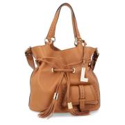 Lancel Elegant Flirt Kamel Handväska Brown, Dam