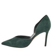 Celine Vintage Pre-owned Mocka klackskor Green, Dam