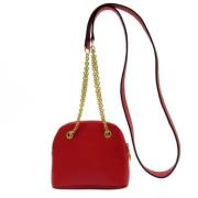 Celine Vintage Pre-owned Laeder axelremsvskor Red, Dam