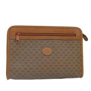 Gucci Vintage Pre-owned Canvas gucci-vskor Brown, Dam