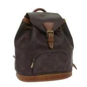 Louis Vuitton Vintage Pre-owned Canvas ryggsckar Brown, Dam