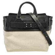 Burberry Vintage Pre-owned Canvas totevskor Black, Dam