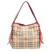 Burberry Vintage Pre-owned Laeder axelremsvskor Pink, Dam