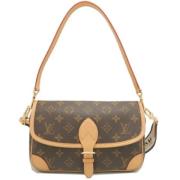 Louis Vuitton Vintage Pre-owned Canvas louis-vuitton-vskor Brown, Dam