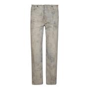 Diesel Super Destroyed Denim Jeans Gray, Dam