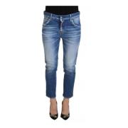 Dsquared2 Cool Girl Boyfriend Jeans Blå Blue, Dam