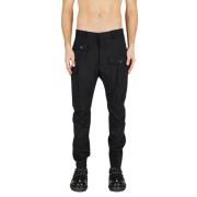 Dsquared2 Cargo dressbyxor i stretchull Black, Herr