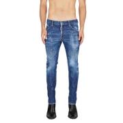 Dsquared2 Skater modell stretch bomullsjeans Blue, Herr