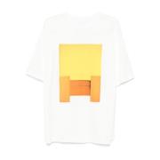 Issey Miyake Casual Bomull T-shirt White, Herr