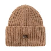 UGG Beanie med logopatch Beige, Unisex